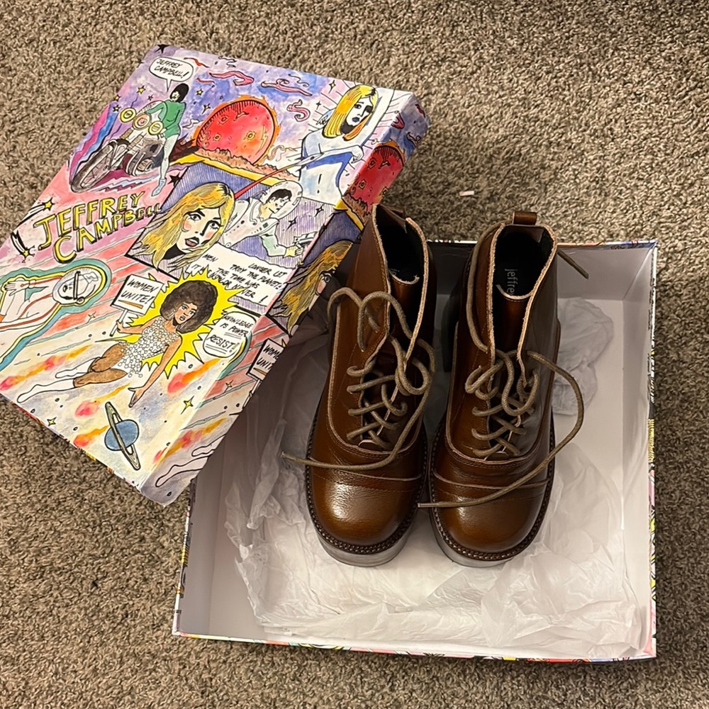 Jeffrey Campbell Takeoff Platform Boots